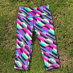 Victoria’s Secret VSX cropped, Sport Knockout, multicolor leggings